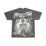 Hellstar Inner Peace Tee Grey by Hellstar - NWAHype 1 for streetwear T-Shirts in USA