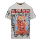Hellstar Kill Your Goliath Tee 'White' by Hellstar - NWAHype 1 for streetwear T-Shirts in USA