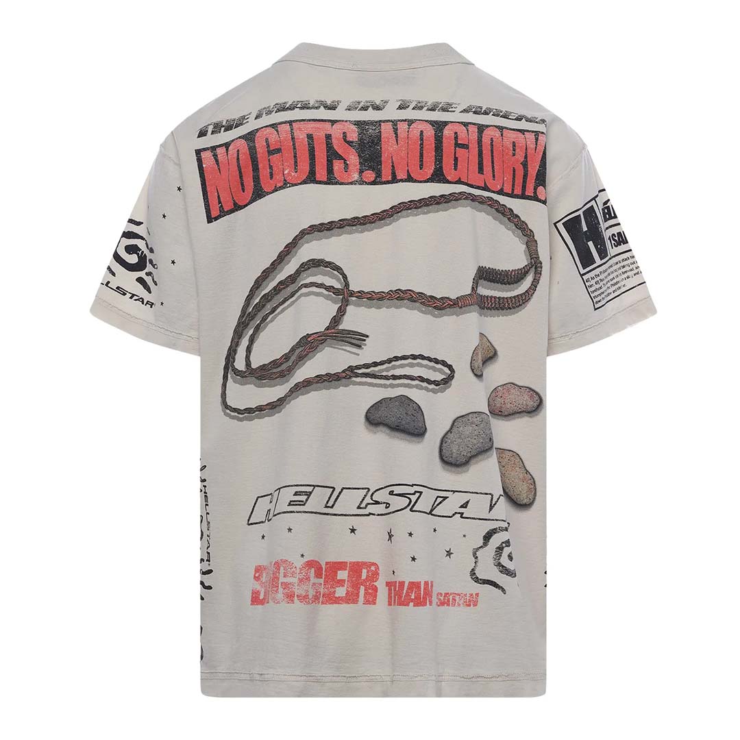 Hellstar Kill Your Goliath Tee 'White' by Hellstar - NWAHype 1 for streetwear T-Shirts in USA