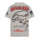 Hellstar Kill Your Goliath Tee 'White' by Hellstar - NWAHype 1 for streetwear T-Shirts in USA