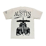 Hellstar Post Malone Austin Tee Cream by Hellstar - NWAHype 1 for streetwear T-Shirts in USA