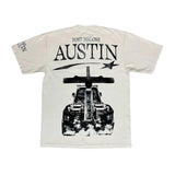 Hellstar Post Malone Austin Tee Cream by Hellstar - NWAHype 1 for streetwear T-Shirts in USA