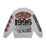 Hellstar Records Crewneck Heather Grey by Hellstar - NWAHype No.1 for streetwear Hoodies in USA