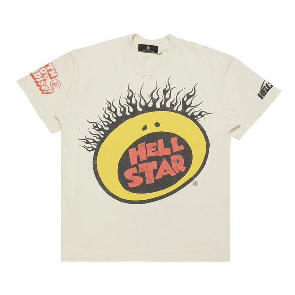 Hellstar Slime Tee Cream by Hellstar - NWAHype 1 for streetwear T-Shirts in USA