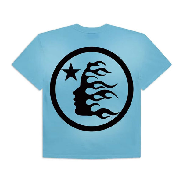 Hellstar Sports Core Logo Gel Tee Blue by Hellstar - NWAHype 1 for streetwear T-Shirts in USA