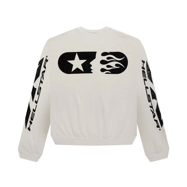 Hellstar Sports Crewneck 'White' by Hellstar - NWAHype No.1 for streetwear Hoodies in USA