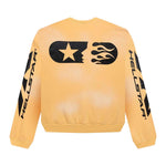 Hellstar Sports Crewneck 'Yellow' by Hellstar - NWAHype No.1 for streetwear Hoodies in USA
