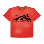 Hellstar Sports Logo Gel Tee Washed Red by Hellstar - NWAHype 1 for streetwear T-Shirts in USA