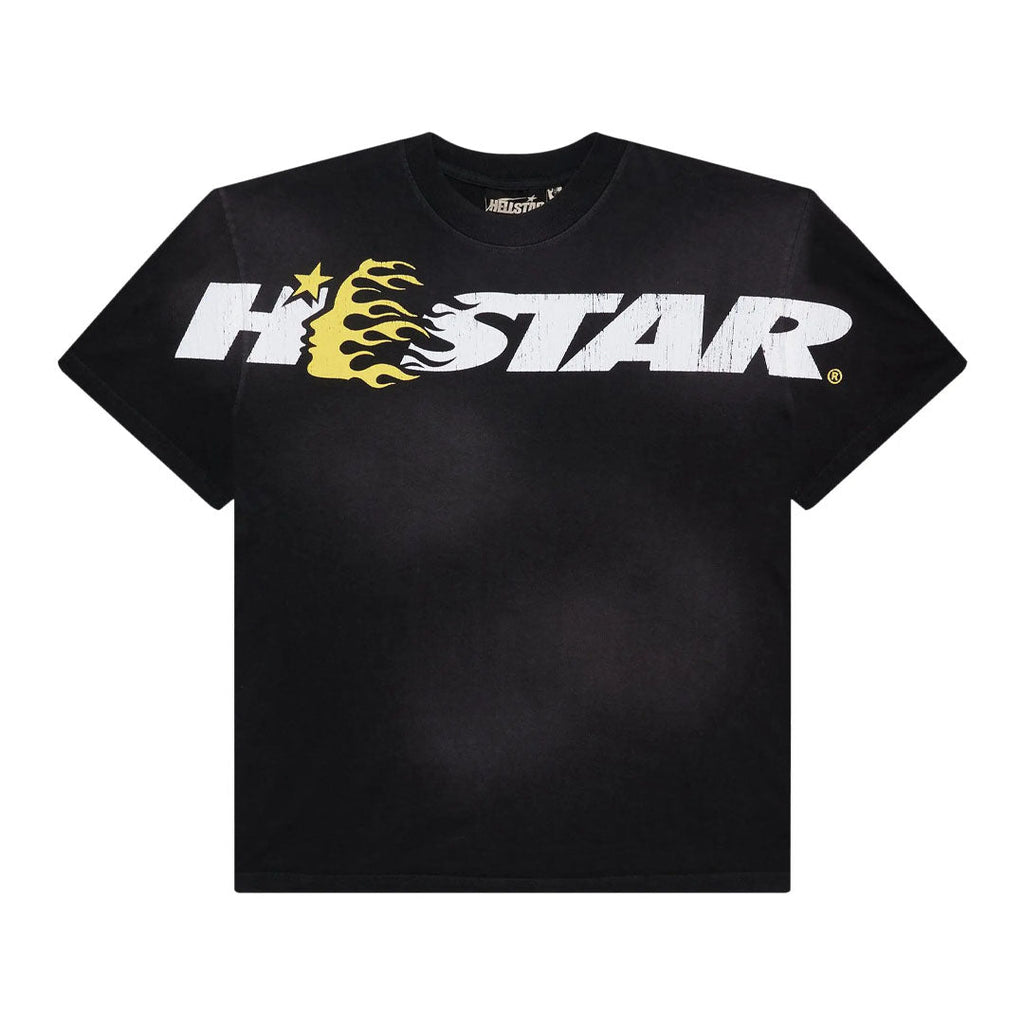 Hellstar Studios Cartoon Logo Tee 'Yellow' by Hellstar - NWAHype 1 for streetwear T-Shirts in USA