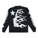 Hellstar Victory Thermal Long Sleeve Black by Hellstar - NWAHype No.1 for streetwear T-Shirts in USA