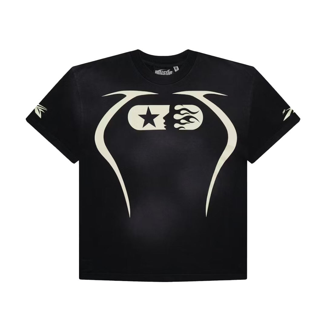 Hellstar Warm Up Tee Black by Hellstar - NWAHype 1 for streetwear T-Shirts in USA