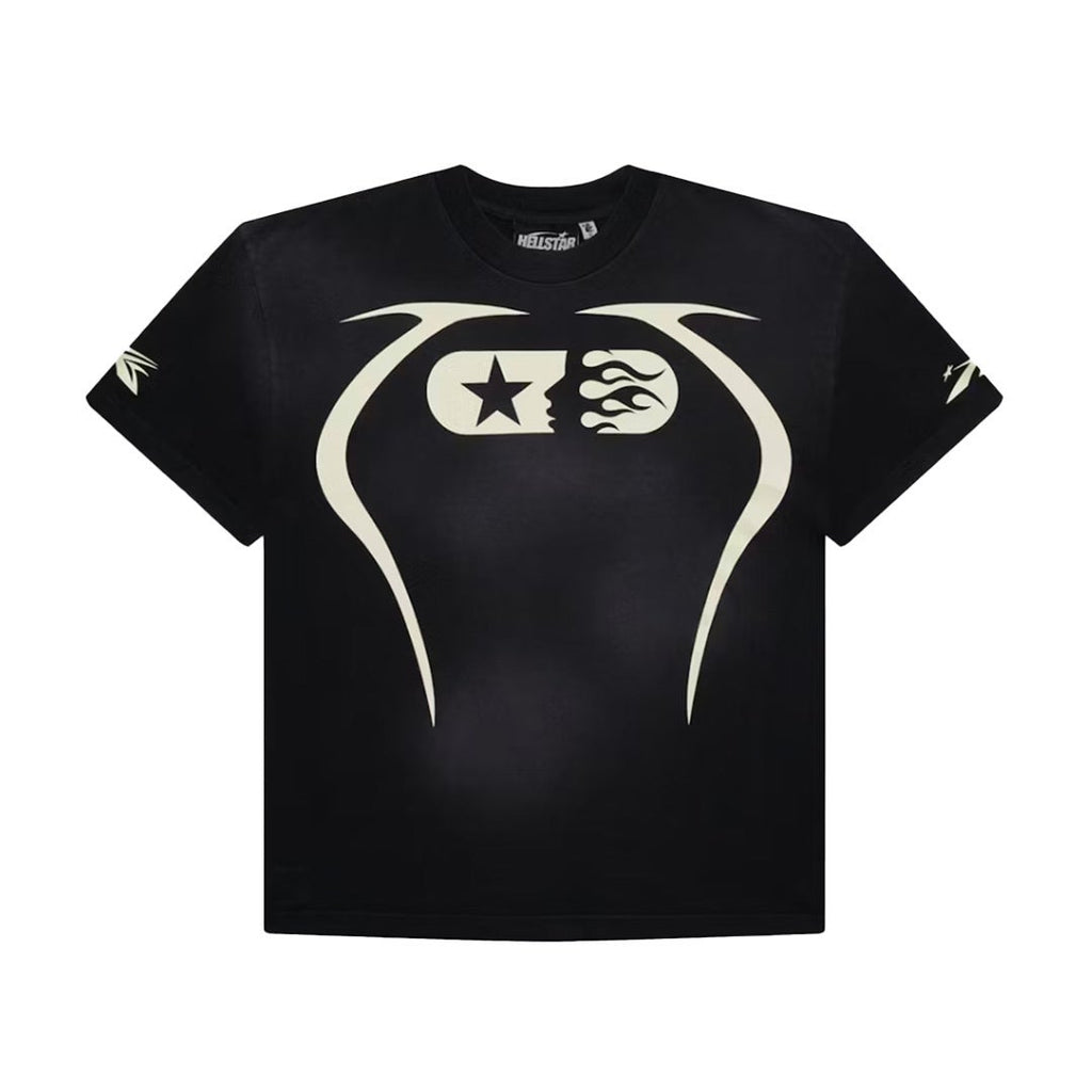 Hellstar Warm Up Tee Black by Hellstar - NWAHype 1 for streetwear T-Shirts in USA