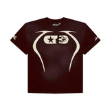 Hellstar Warm Up Tee Brown by Hellstar - NWAHype 1 for streetwear T-Shirts in USA