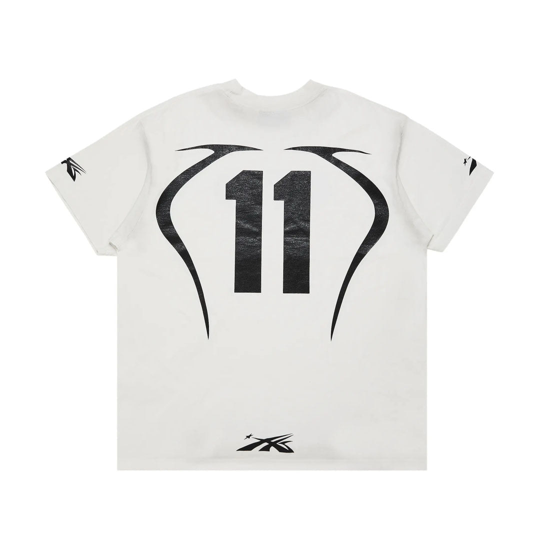 Hellstar Warm Up Tee 'White' by Hellstar - NWAHype No.1 for streetwear T-Shirts in USA