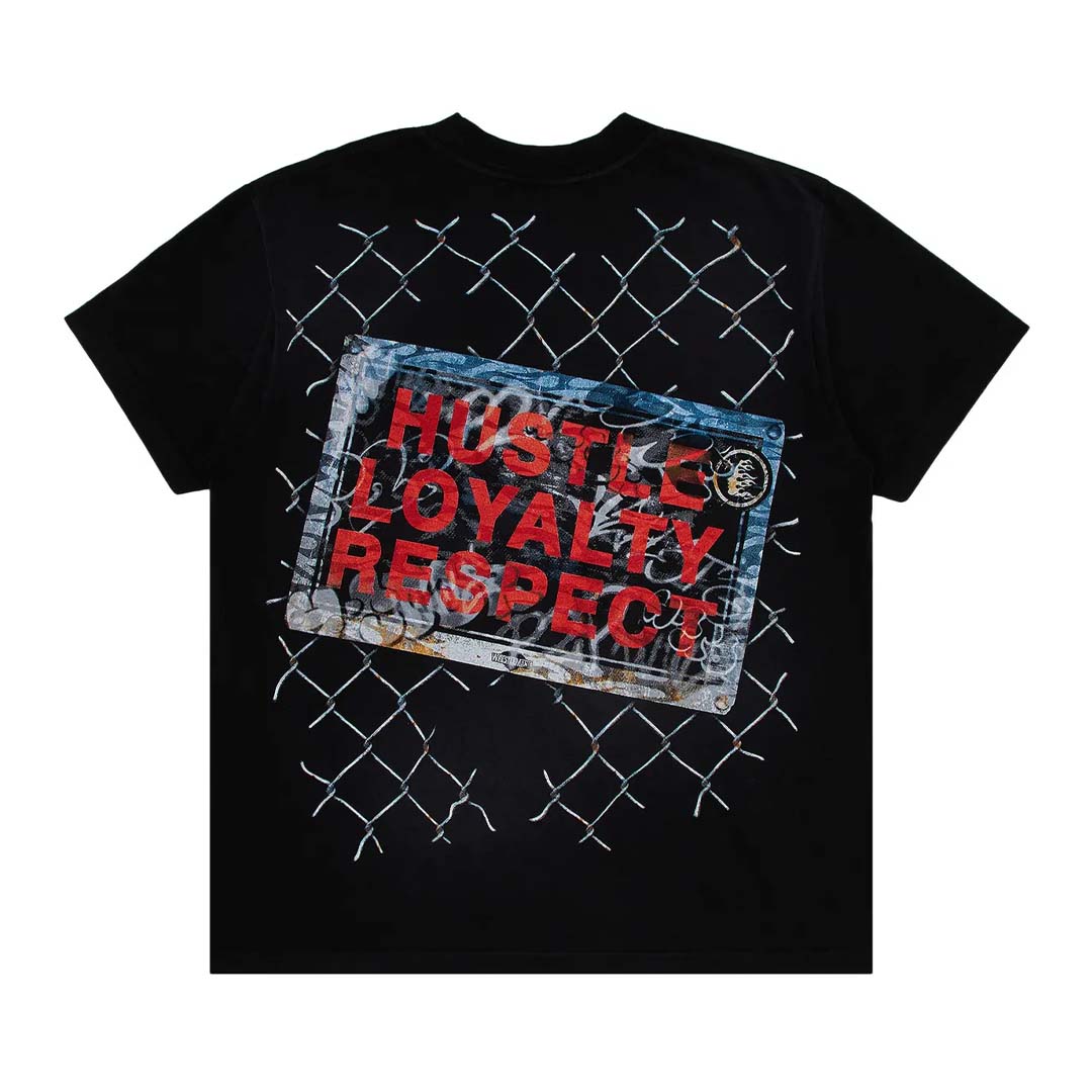 Hellstar x WWE John Cena Tee Black by Hellstar - NWAHYPE No.1 for streetwear T-Shirts in USA