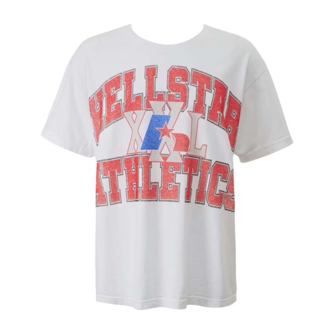 Hellstar XXL Athletics Tee White by Hellstar - NWAHYPE No.1 for streetwear T-Shirts in USA