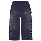 HMDD Crystal Sweatpants Navy Washed by HMDD - NWAHype No.1 for streetwear Pants in USA