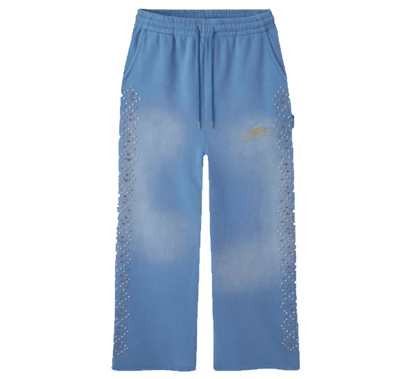 HMDD Crystal Sweatpants Powder Blue by HMDD - NWAHype No.1 for streetwear Pants in USA