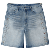 HMDD H Star Crystal Jean Shorts Blue by HMDD - NWAHype No.1 for streetwear Shorts in USA