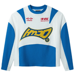 HMDD Moteaux Jersey White Blue by HMDD - NWAHype No.1 for streetwear T-Shirts in USA