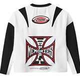 HMDD Moteaux Jersey White Red by HMDD - NWAHype No.1 for streetwear T-Shirts in USA