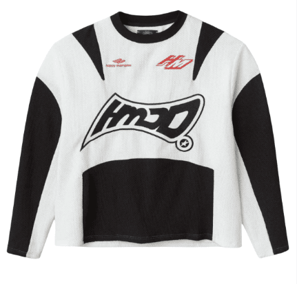 HMDD Moteaux Jersey White Red by HMDD - NWAHype No.1 for streetwear T-Shirts in USA
