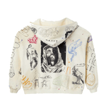 HMDD Sketch Hoodie Cream by HMDD - NWAHype No.1 for streetwear Hoodies in USA