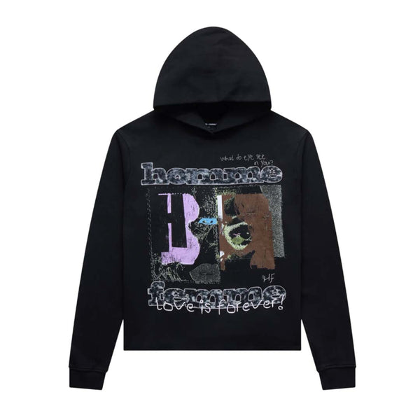 Homme Femme Eye See Hoodie Black by Homme Femme - NWAHYPE No.1 for streetwear Hoodies in USA