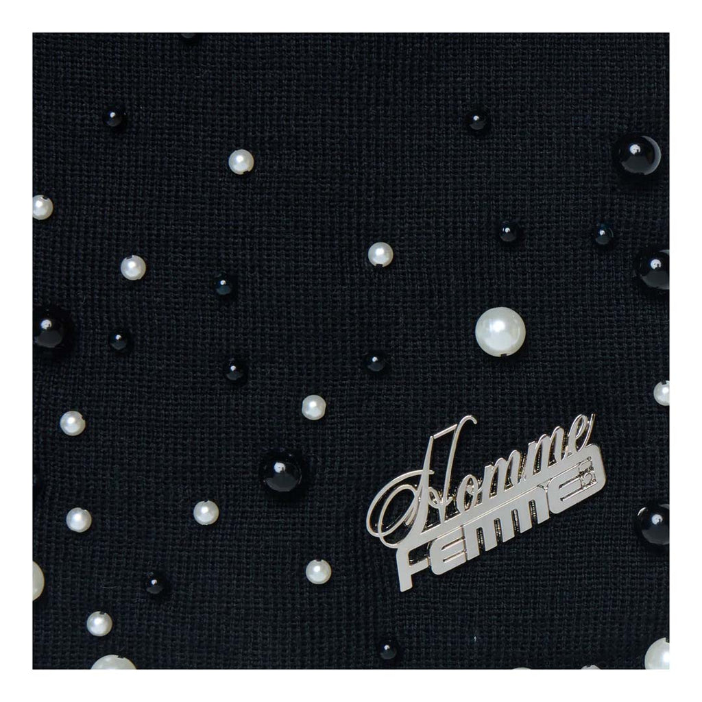Homme Femme Gemstone Beanie Black by Homme Femme - NWAHYPE No.1 for streetwear Beanies in USA