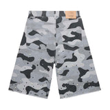 Homme Femme Gemstone Snow Camo Denim Shorts by Homme Femme - NWAHype 1 for streetwear Shorts in USA