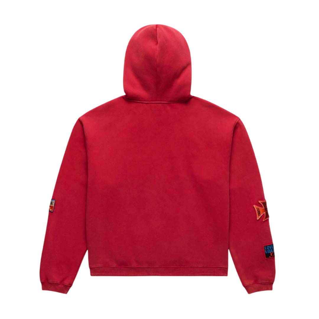 Homme Femme Heartbreak Hoodie Red by Homme Femme - NWAHYPE No.1 for streetwear Hoodies in USA