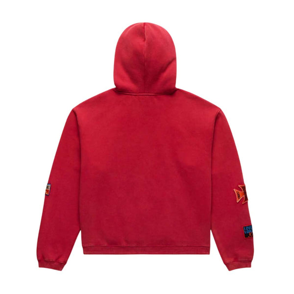 Homme Femme Heartbreak Hoodie Red by Homme Femme - NWAHYPE No.1 for streetwear Hoodies in USA