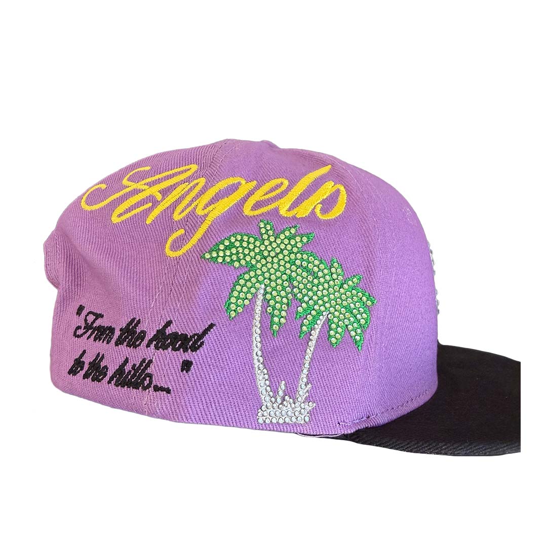 Homme Femme LA Gemstone Purple Hat by Homme Femme - NWAHype 1 for streetwear Hats in USA