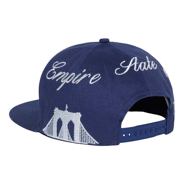 Homme Femme NYC Gemstone Navy Hat by Homme Femme - NWAHype 1 for streetwear Hats in USA