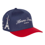 Homme Femme Paris Prestige Navy Red Hat by Homme Femme - NWAHype 1 for streetwear Hats in USA