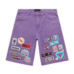 Homme Femme Road Trip Shorts Purple by Homme Femme - NWAHype 1 for streetwear Shorts in USA