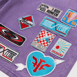 Homme Femme Road Trip Shorts Purple by Homme Femme - NWAHype 1 for streetwear Shorts in USA