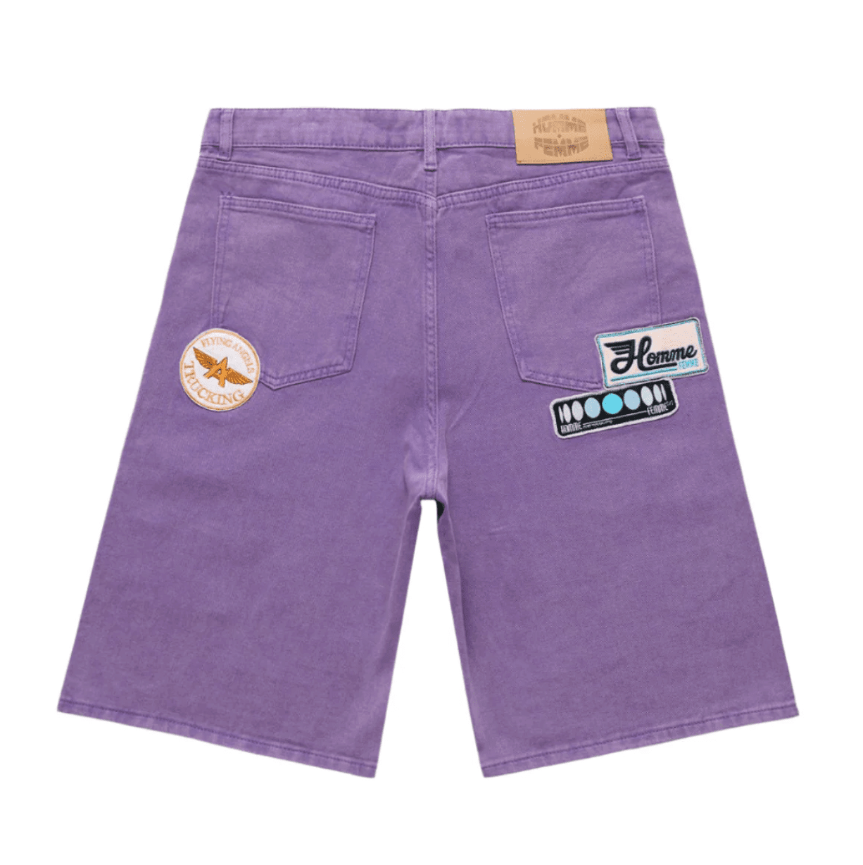 Homme Femme Road Trip Shorts Purple by Homme Femme - NWAHype 1 for streetwear Shorts in USA