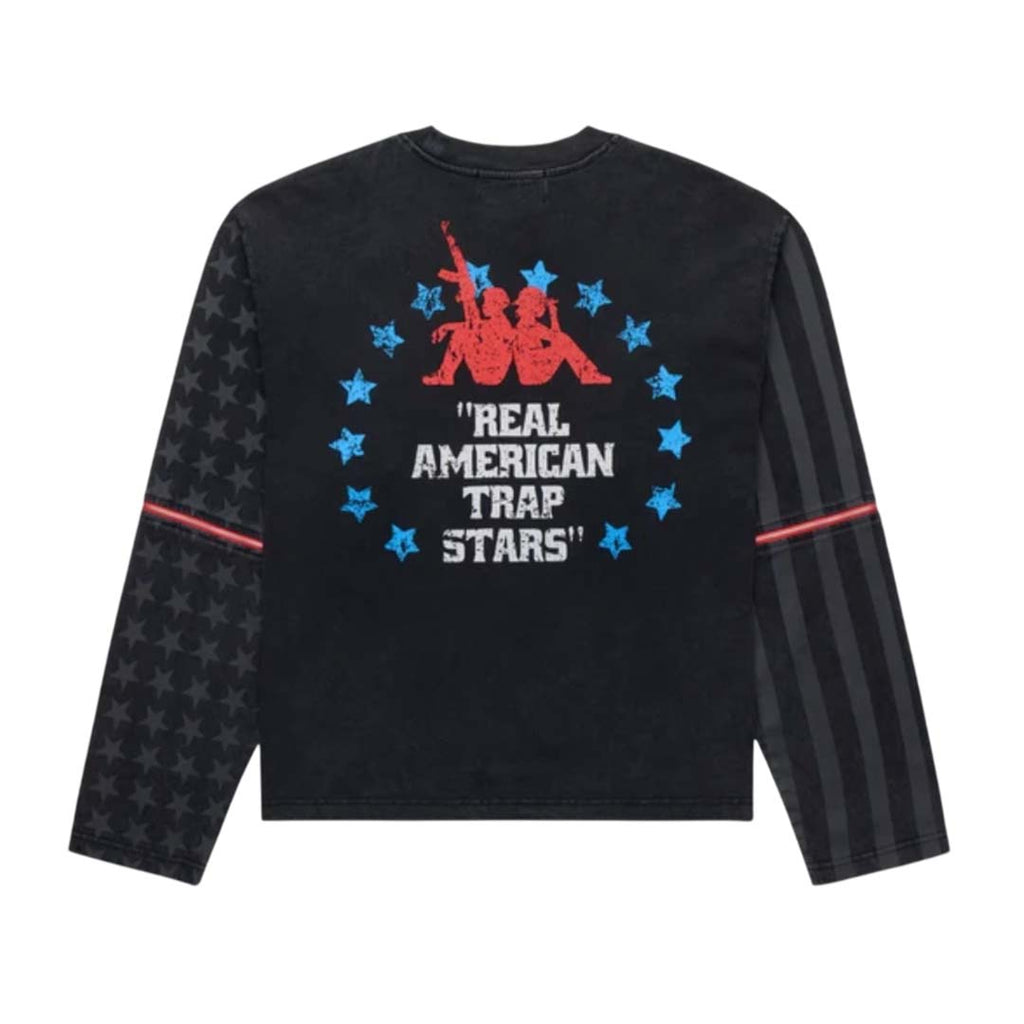 Homme Femme Trapstar Long Sleeve Black Tee by Homme Femme - NWAHYPE No.1 for streetwear T-Shirts in USA