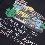 Homme Femme Truck Stop Tee Black by Homme Femme - NWAHype 1 for streetwear T-Shirts in USA