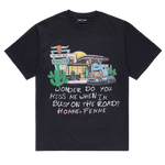 Homme Femme Truck Stop Tee Black by Homme Femme - NWAHype 1 for streetwear T-Shirts in USA