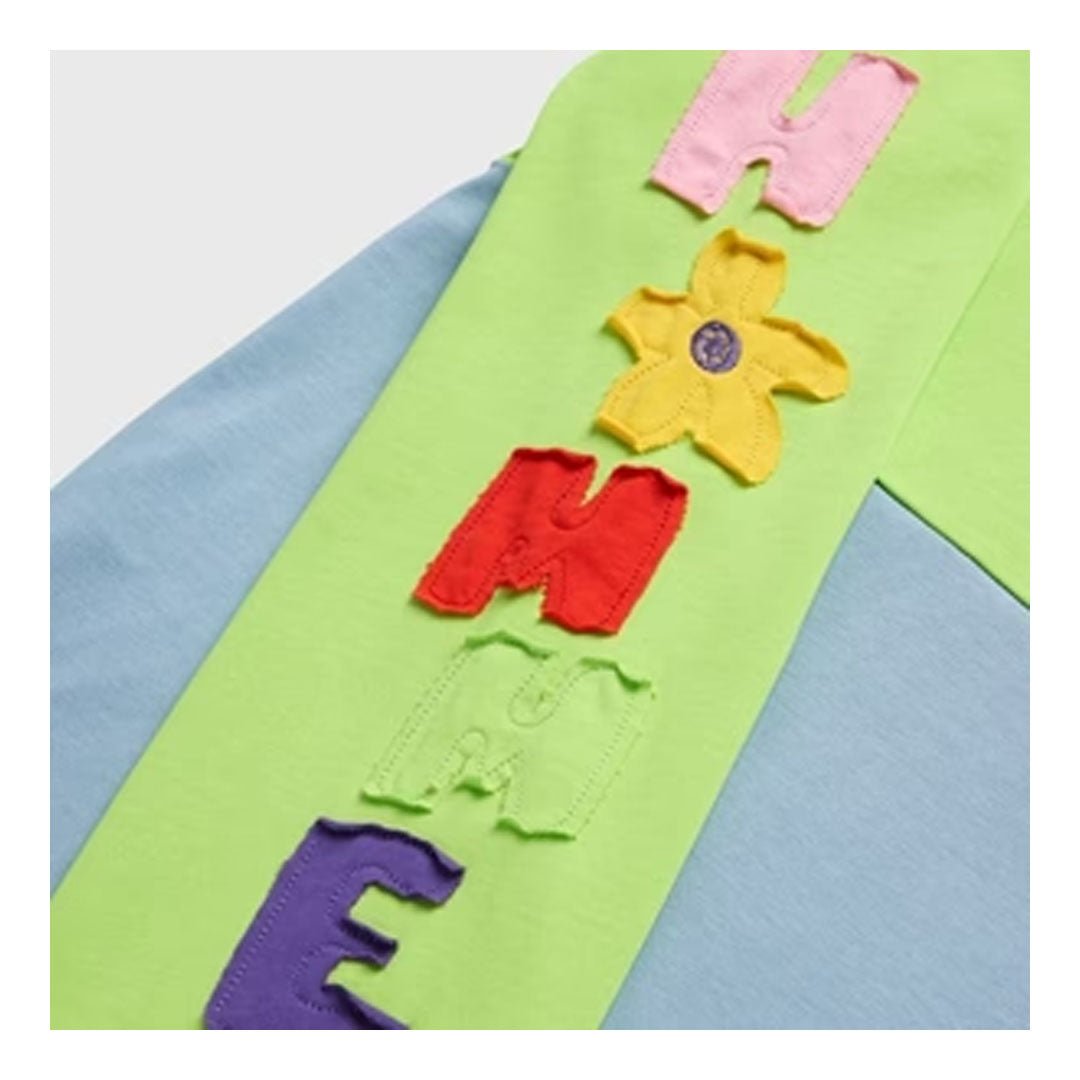 Homme Femme Wichita Long Sleeve Tee Green Blue by Homme Femme - NWAHype 1 for streetwear T-Shirts in USA