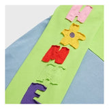 Homme Femme Wichita Long Sleeve Tee Green Blue by Homme Femme - NWAHype 1 for streetwear T-Shirts in USA