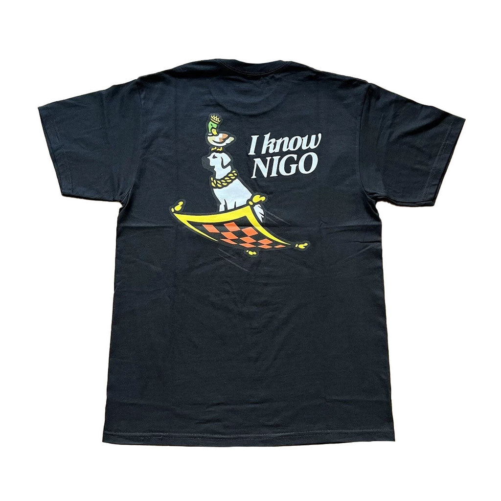 Human Made I Know Nigo Carpet Black Tee by Human Made - NWAHype 1 for streetwear T-Shirts in USA