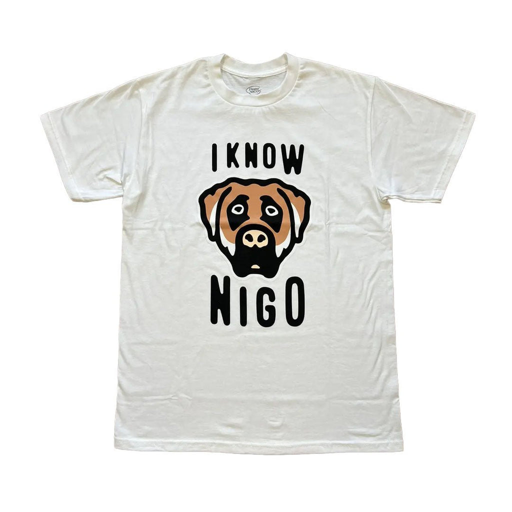 Human Made I Know Nigo Victor Dog White Tee by Human Made - NWAHype 1 for streetwear T-Shirts in USA