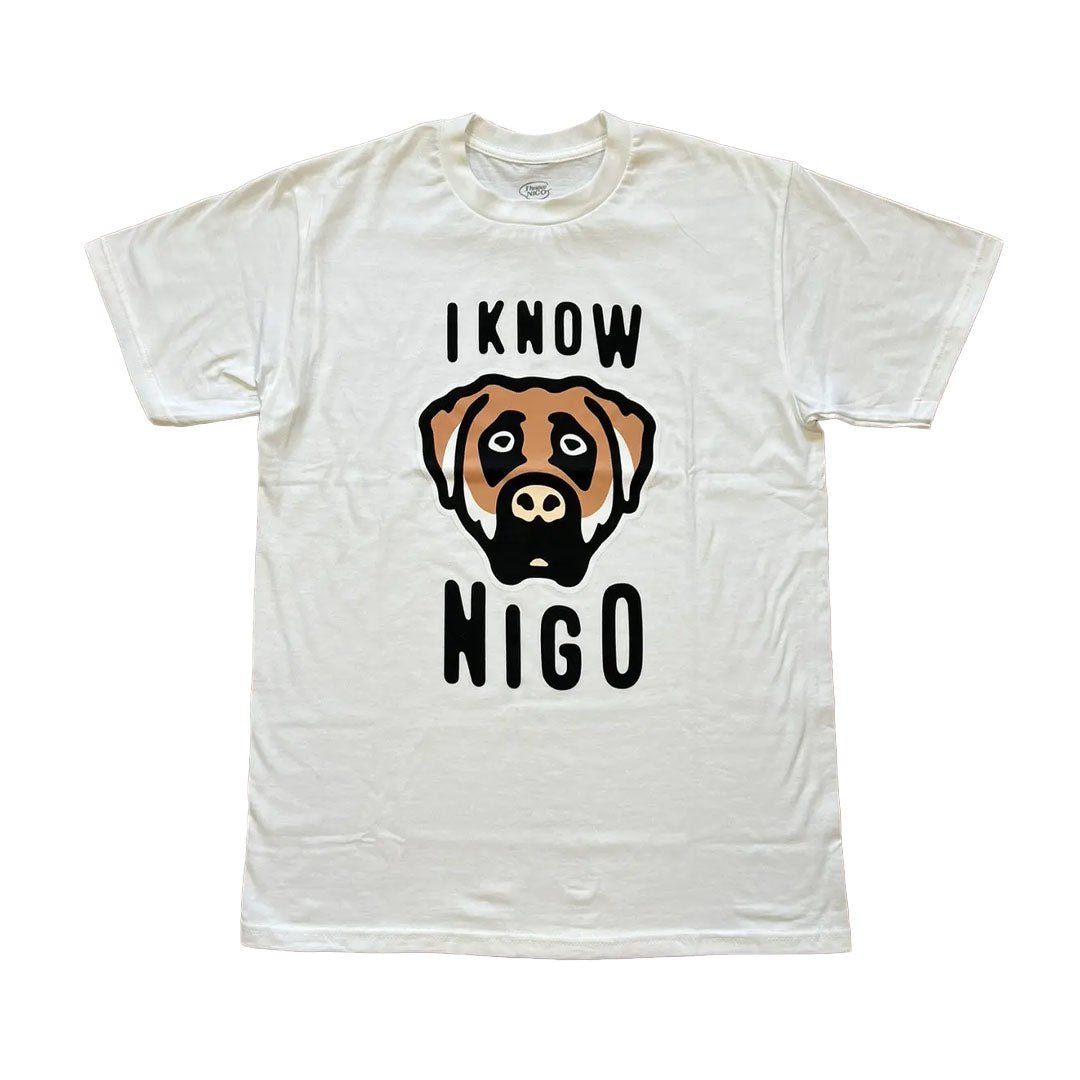 Human Made I Know Nigo Victor Dog White Tee by Human Made - NWAHype 1 for streetwear T-Shirts in USA
