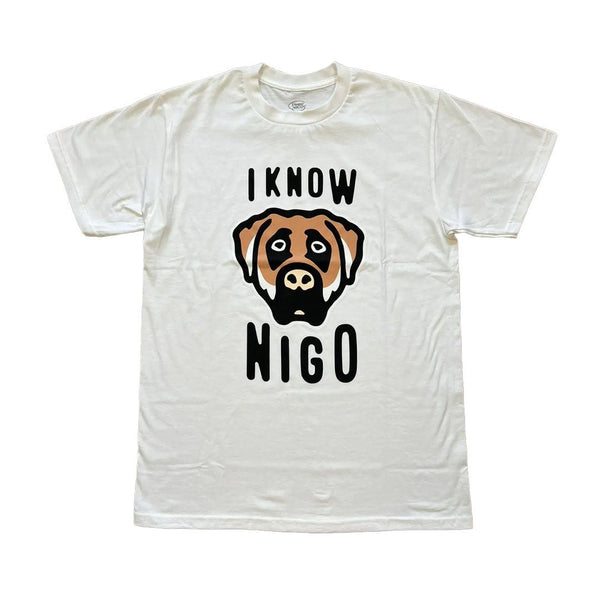 Human Made I Know Nigo Victor Dog White Tee by Human Made - NWAHype 1 for streetwear T-Shirts in USA