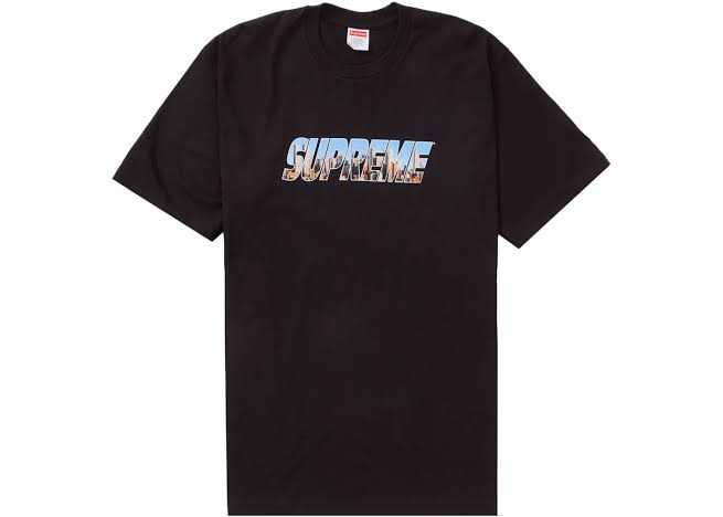 Supreme Gotham Skyline Tee Black