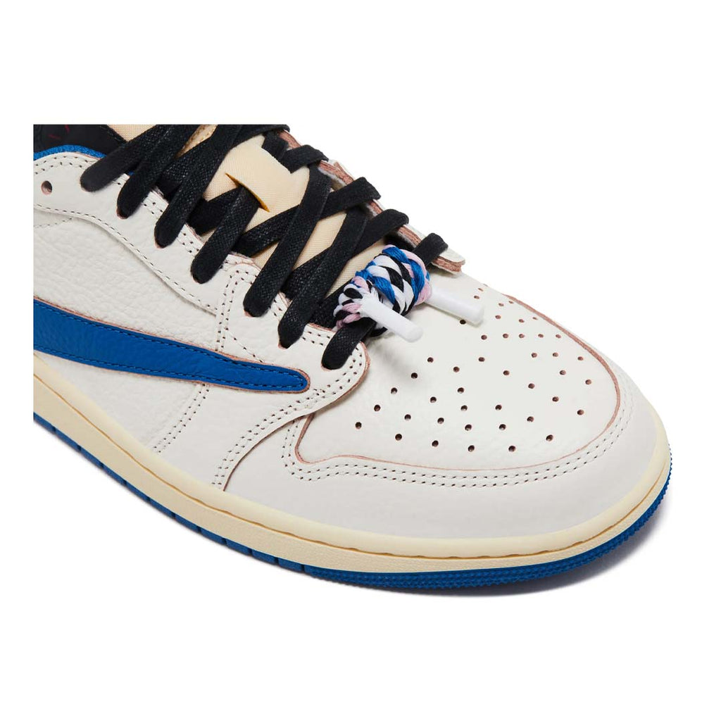 Jordan 1 Retro Low OG SP Fragment x Travis Scott Sail Military Blue by Air Jordan - NWAHype No.1 for streetwear Sneakers in USA