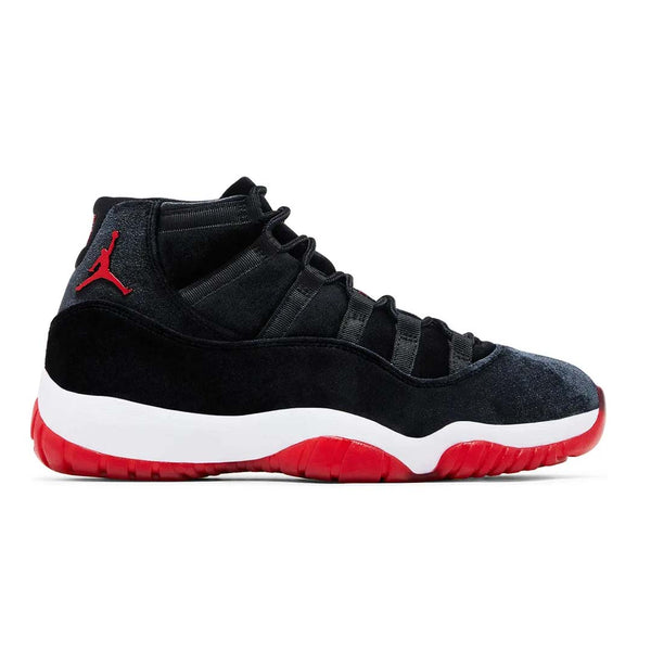 Jordan 11 Retro Bred Velvet (Women's) by Air Jordan - NWAHYPE No.1 for streetwear Sneakers in USA